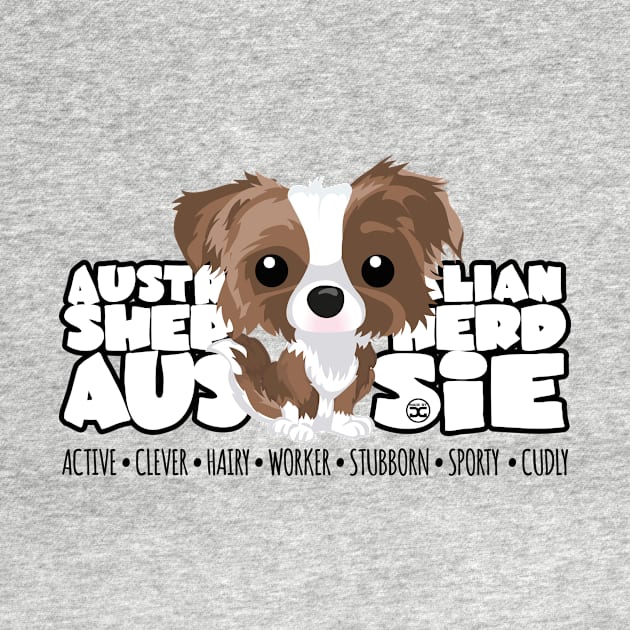 DGBigHeads - Aussie Brown Merle by DoggyGraphics